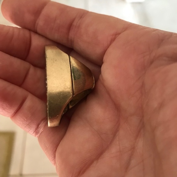 Rhinestone Stretch Ring Retro Oval Shape Trendy - Picture 5 of 7